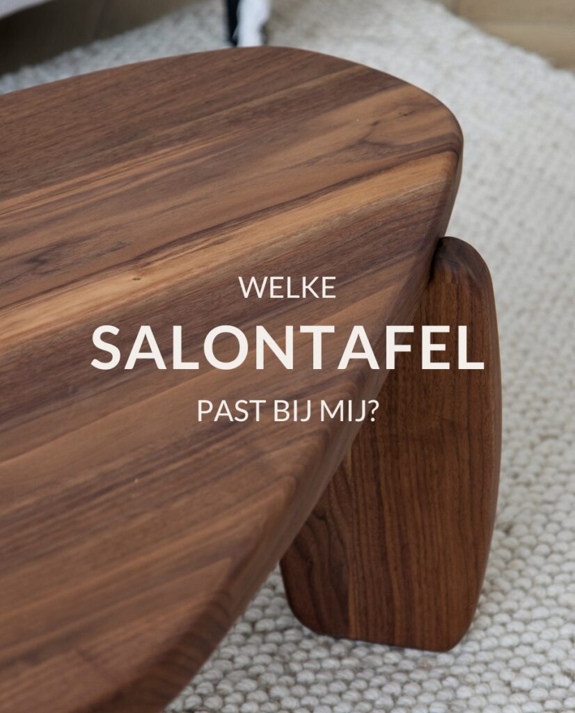 De juiste salontafel kiezen voor jouw woonkamer? Voor welke vorm of model zou je gaan? En past dat wel in de ruimte waar het staat?